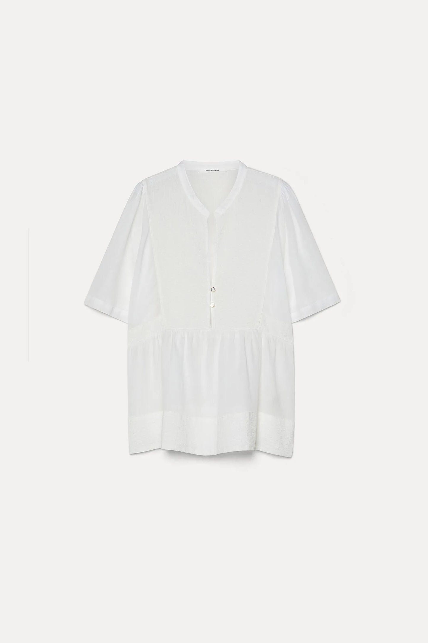 Camicia in voile di cotone