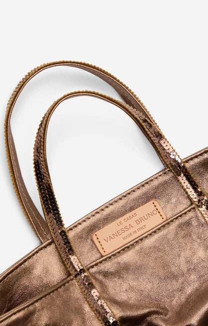 Borsa cabas S metallic