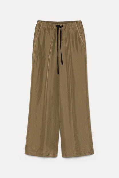 Pantalone morbido in habutai di seta