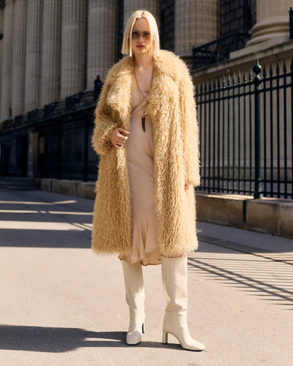 Cappotto in pelliccia Mabel