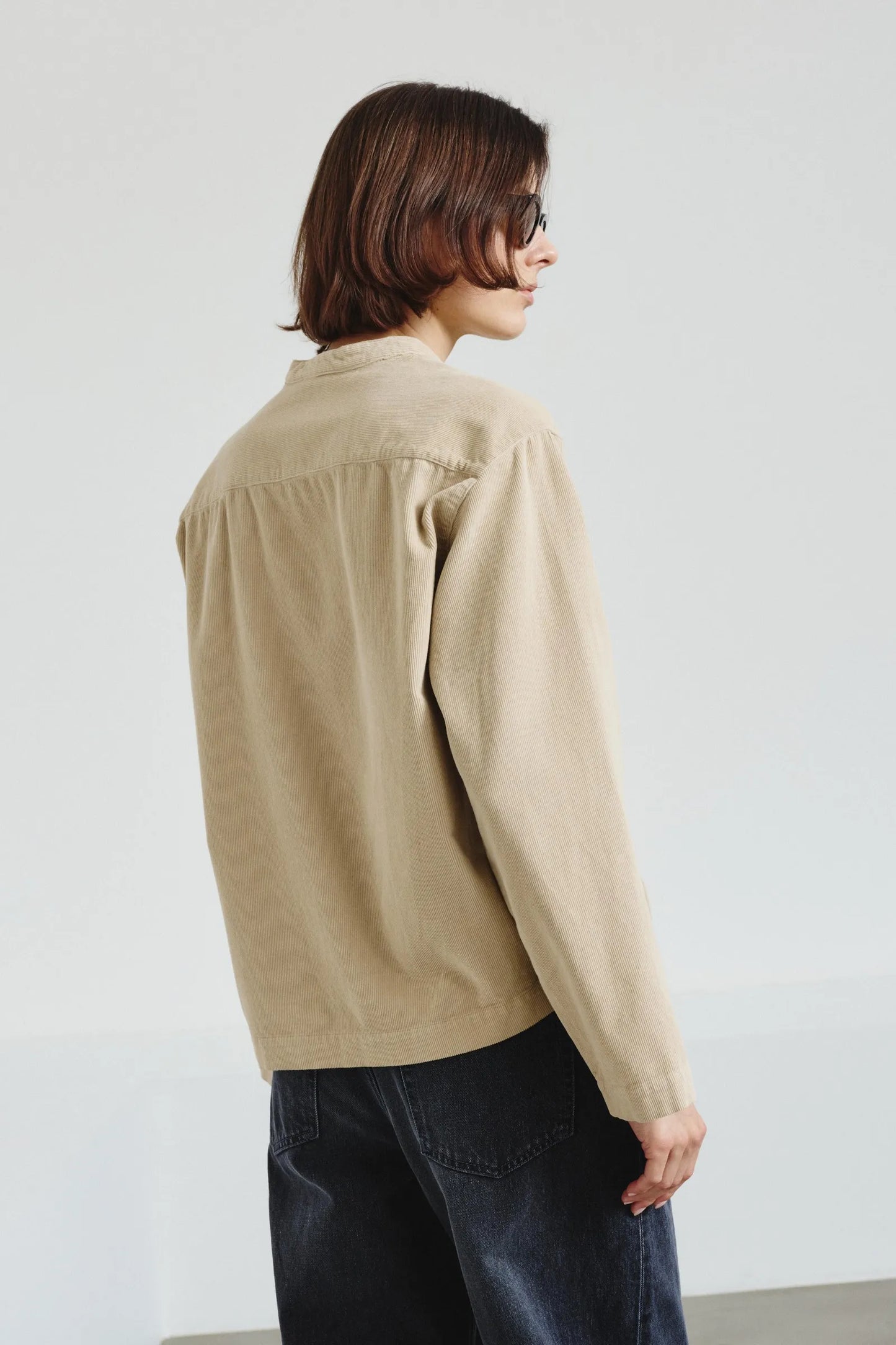 Camicia in velluto a coste