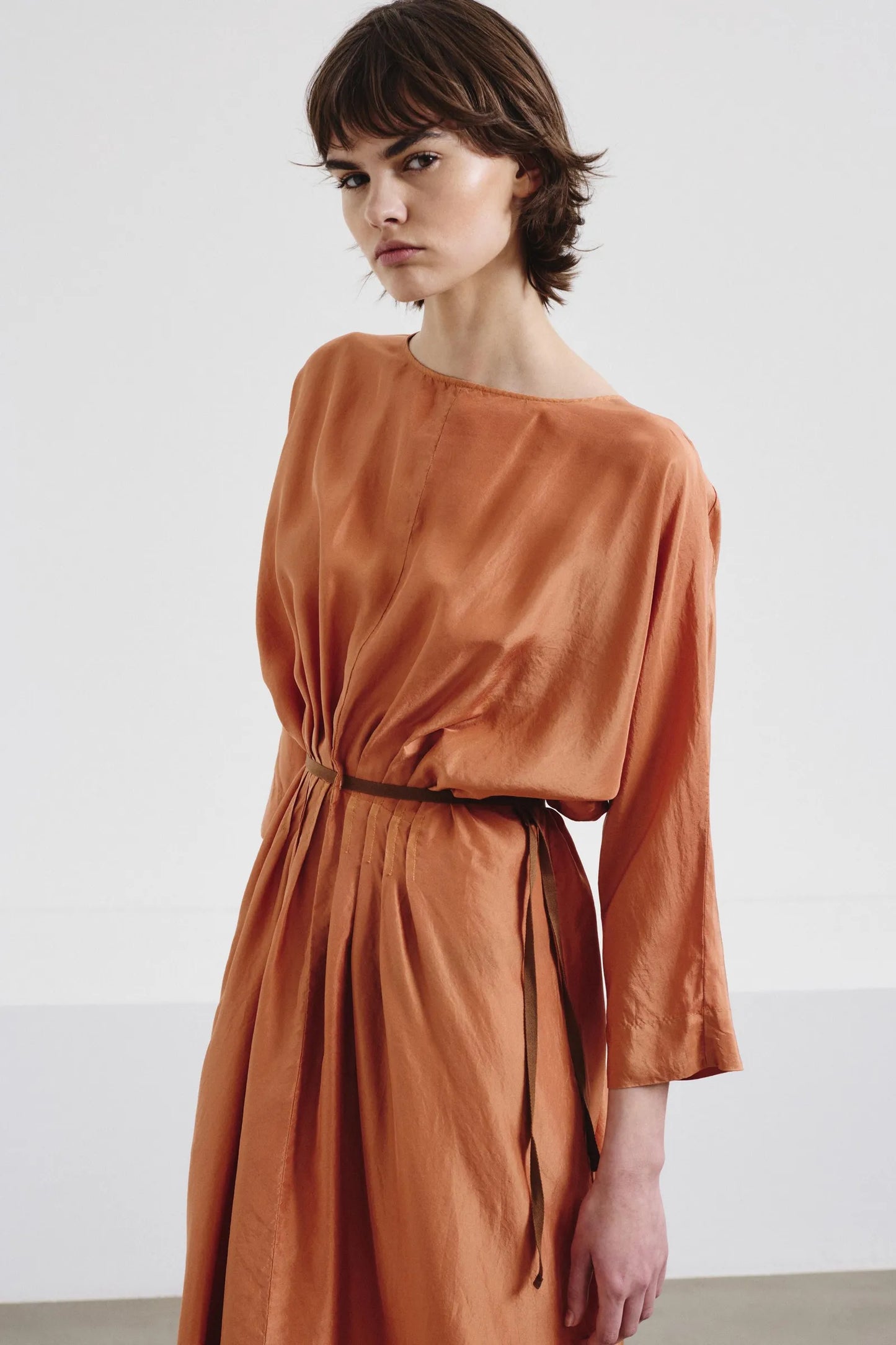 Abito in habutai di seta