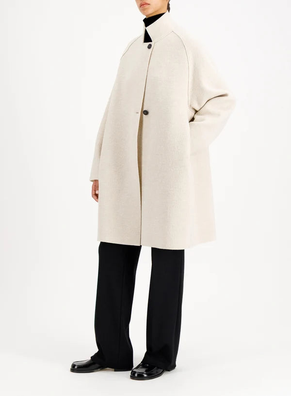 Cappotto in lana cotta