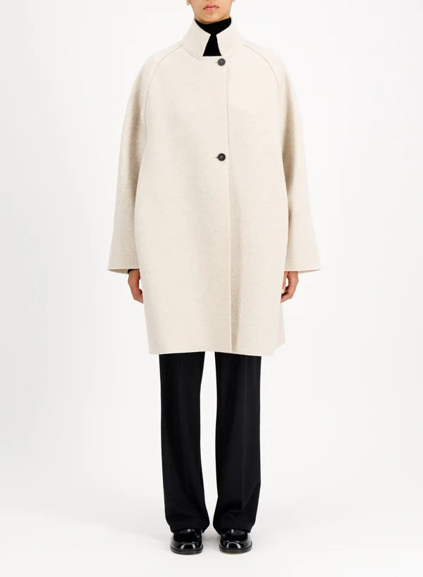 Cappotto in lana cotta