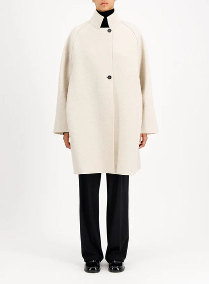 Cappotto in lana cotta