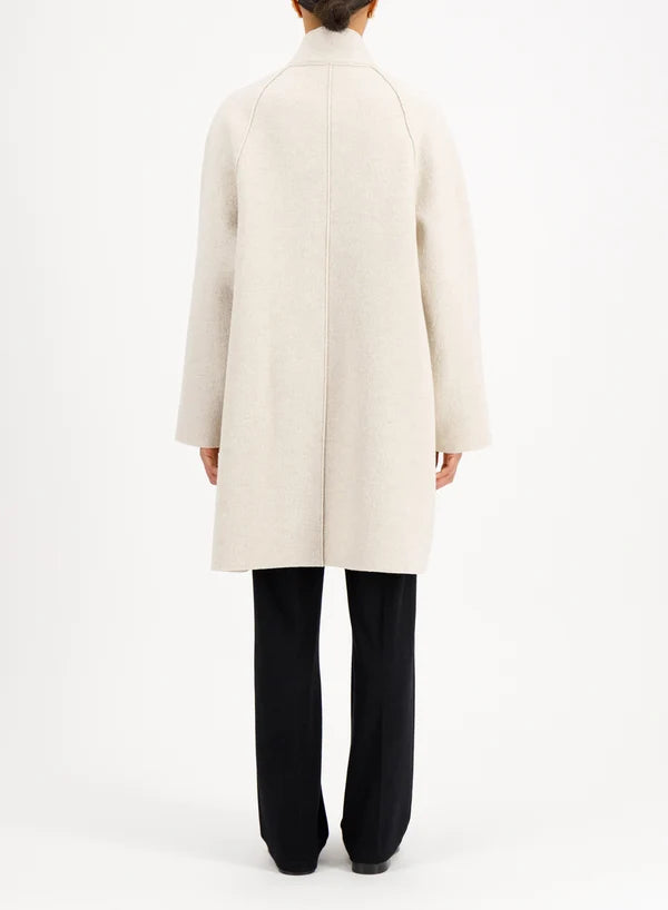 Cappotto in lana cotta