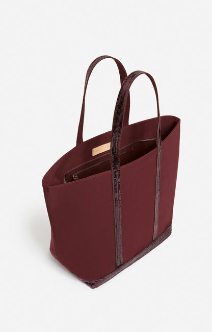 Borsa cabas L porpora