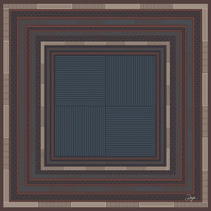 Foulard fareo camel