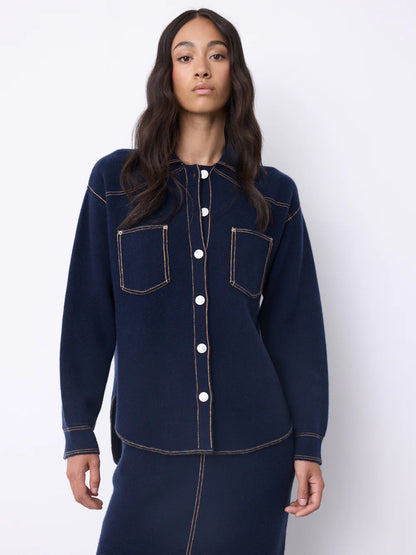 Camicia in cashmere Polina