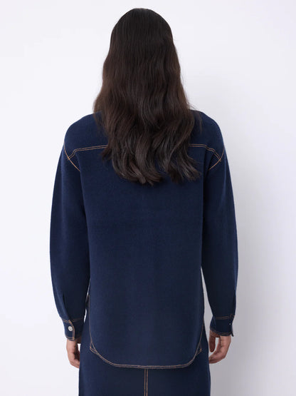 Camicia in cashmere Polina
