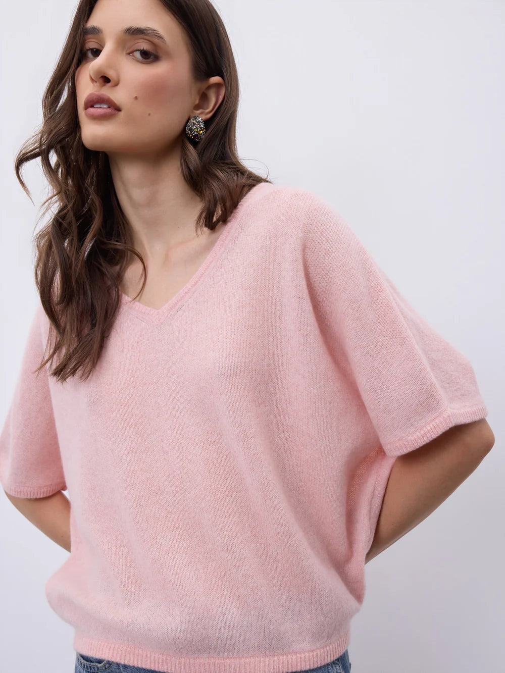 Maglione Odette porcellana