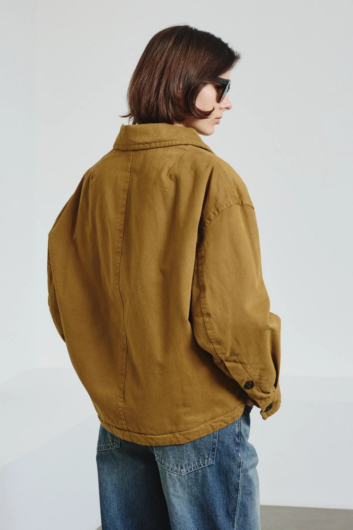 Caban in cotone drill