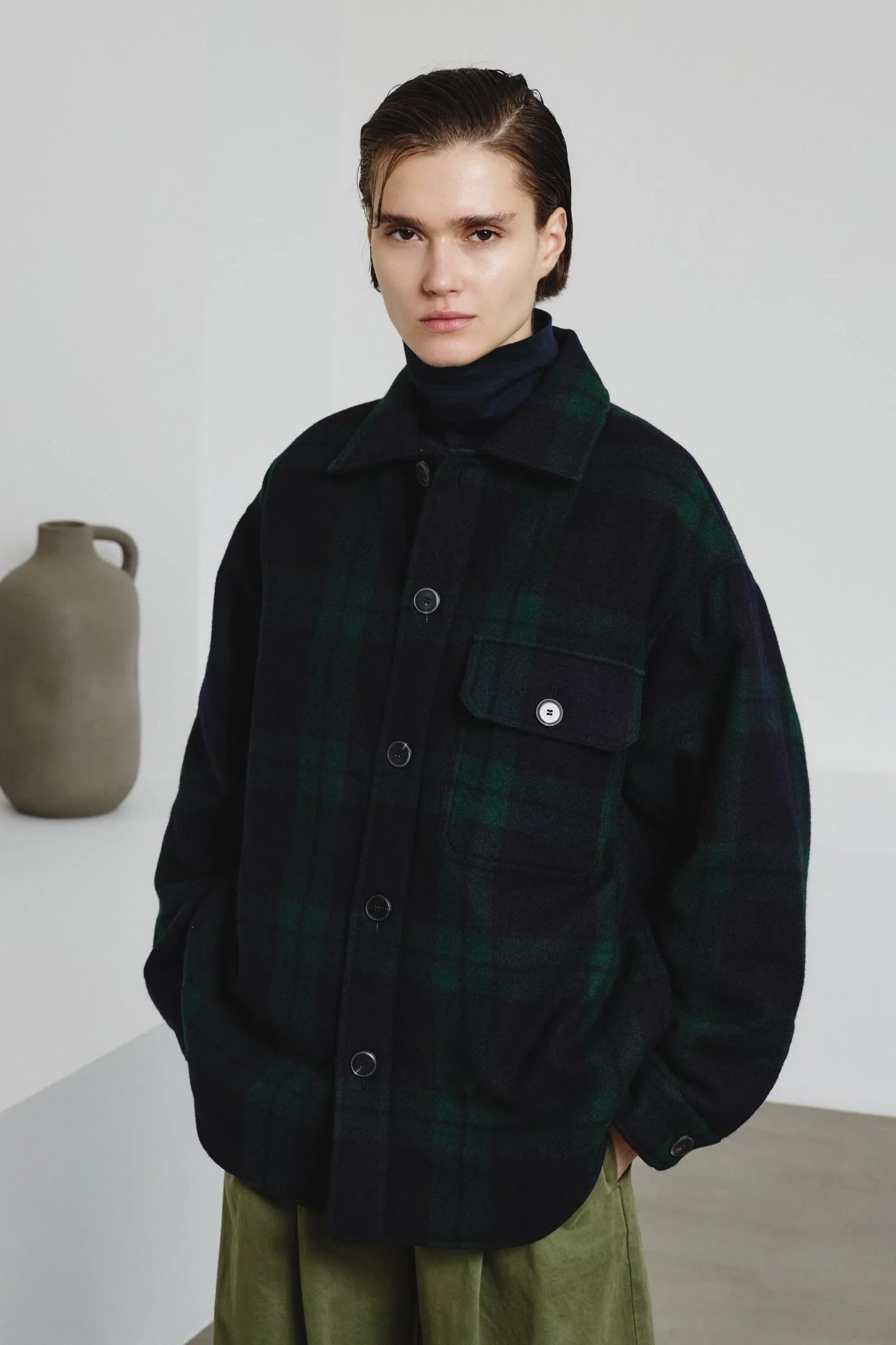 Giacca Tartan
