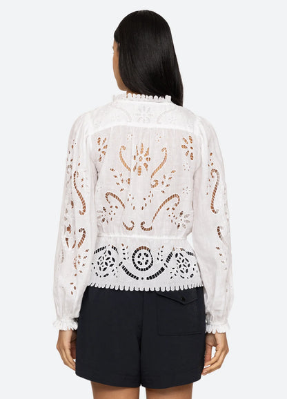 Top Liat embroidery