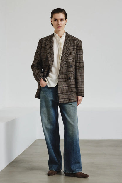 Giacca in flanella Principe di Galles