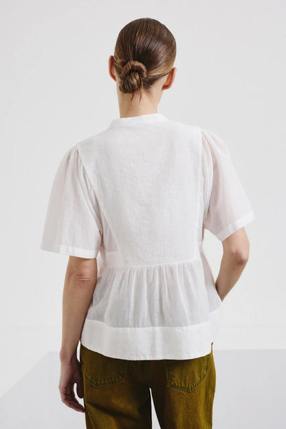 Camicia in voile di cotone