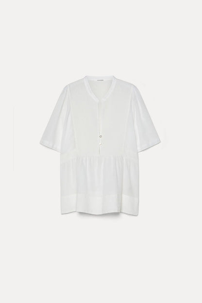 Camicia in voile di cotone